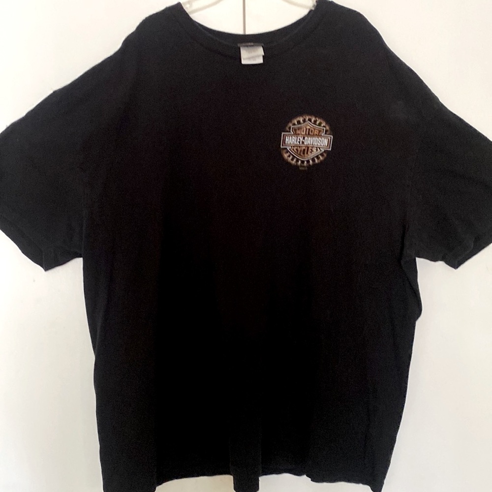 A Black Harley Davidson Mens 3XL T-shirt.  With Temecula California on back.
